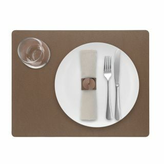 Placemats_Rechthoek_Leder_Belgisch_Skinnatur_Onderlegger_Tobacco