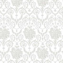 Toile cirée Bonita 160cm ronde - Feuilles vertes - 21T / 01